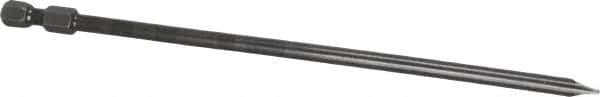 Apex - 0.187" Slotted Screwdriver Bit - 1/4" Hex Drive, 6" OAL - Top Tool & Supply