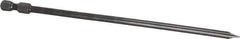 Apex - 0.187" Slotted Screwdriver Bit - 1/4" Hex Drive, 6" OAL - Top Tool & Supply