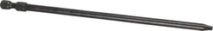 Apex - 0.215" Slotted Screwdriver Bit - 1/4" Hex Drive, 6" OAL - Top Tool & Supply