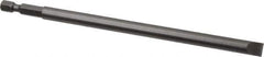 Apex - 0.312" Slotted Screwdriver Bit - 1/4" Hex Drive, 6" OAL - Top Tool & Supply