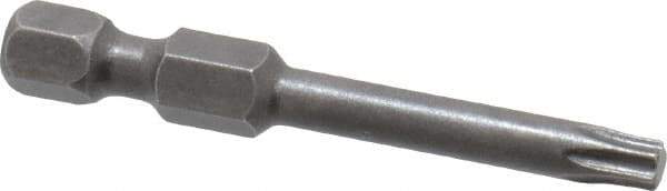 Apex - T20 Torx Bit - 1/4" Hex Drive, 1-15/16" OAL - Top Tool & Supply