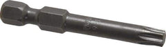 Apex - T27 Torx Bit - 1/4" Hex Drive, 1-15/16" OAL - Top Tool & Supply