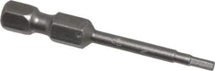 Apex - 5/64" Hex Bit - 1/4" Hex Drive, 1-15/16" OAL - Top Tool & Supply