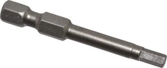 Apex - 9/64" Hex Bit - 1/4" Hex Drive, 1-15/16" OAL - Top Tool & Supply