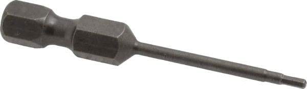 Apex - 1.5mm Hex Bit - 1/4" Hex Drive, 1-15/16" OAL - Top Tool & Supply