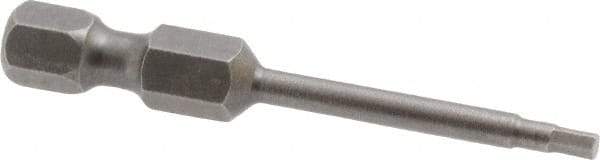 Apex - 2mm Hex Bit - 1/4" Hex Drive, 1-15/16" OAL - Top Tool & Supply