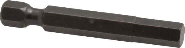 Apex - 6mm Hex Bit - 1/4" Hex Drive, 1-15/16" OAL - Top Tool & Supply