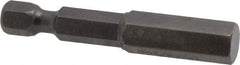 Apex - 8mm Hex Bit - 1/4" Hex Drive, 1-15/16" OAL - Top Tool & Supply