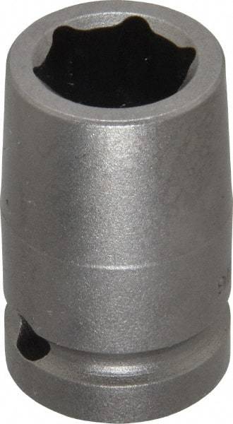 Apex - 1/2" Drive 9/16" Standard Tapered Impact Socket - 6 Points, 1-1/2" OAL - Top Tool & Supply