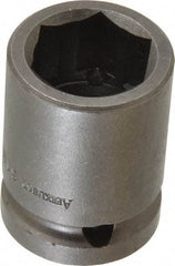 Apex - 1/2" Drive 3/4" Standard Impact Socket - 6 Points, 1-1/2" OAL - Top Tool & Supply