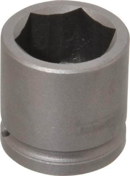 Apex - 1/2" Drive 1-1/8" Standard Impact Socket - 6 Points, 1-5/8" OAL - Top Tool & Supply