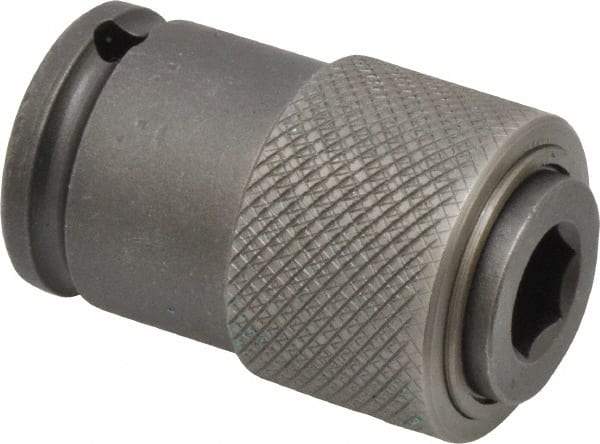 Apex - 3/8 Socket Drive to 7/16 Hex Female Quick-Release Square-Drive to Hex Bit Adapter - 2" OAL - Top Tool & Supply