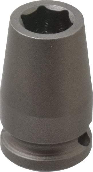 Apex - 3/8" Drive 3/8" Standard Tapered Impact Socket - 6 Points, 1-1/4" OAL - Top Tool & Supply