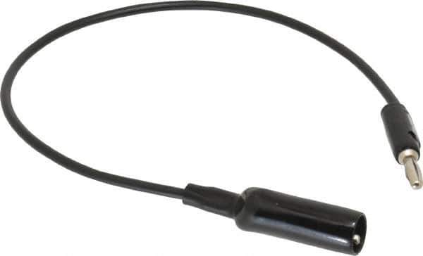 Pomona - Black Electrical Test Equipment Clip - Use with 0.300" Terminal, Banana Plugs - Top Tool & Supply