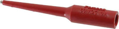 Pomona - Red Electrical Test Equipment Adapter - Use with Connecting Test Leads - Top Tool & Supply