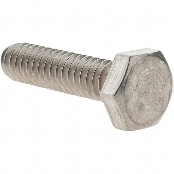 APM HEXSEAL - 3/8-16, Grade 18-8 Stainless Steel, Self Sealing Hex Bolt - Passivated, 1-3/4" Length Under Head, Silicone O Ring, UNC Thread - Top Tool & Supply