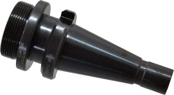 Criterion - 1-1/2-18 Threaded Mount, Boring Head Taper Shank - Threaded Mount Mount, 1.05 Inch Projection, 1.86 Inch Nose Diameter - Exact Industrial Supply