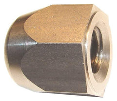 Morton Machine Works - 7/8-9" UNC, 1-7/16" Width Across Flats, Uncoated, Stainless Steel Acorn Nut - 1-5/8" Overall Height, Grade 303, TCMAI - Top Tool & Supply