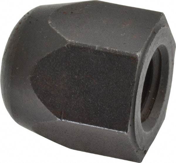 Morton Machine Works - 5/8-11" UNC, 1-1/16" Width Across Flats, Black Oxide Finish, Steel Acorn Nut - 1-3/16" Overall Height, TCMAI - Top Tool & Supply