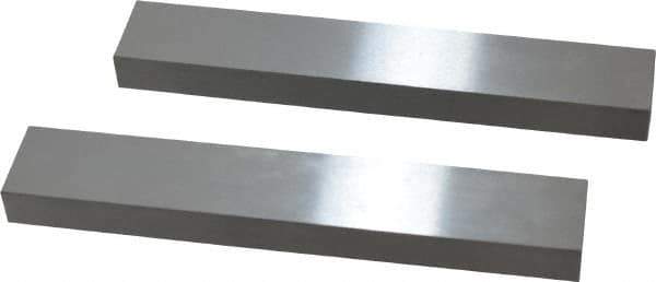 Value Collection - 6" Long x 1" High x 1/2" Thick, Tool Steel Parallel - Sold as Matched Pair - Top Tool & Supply