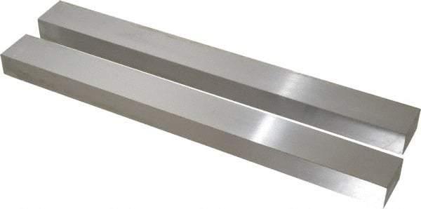 Value Collection - 12" Long x 1-1/4" High x 3/4" Thick, Tool Steel Parallel - Sold as Matched Pair - Top Tool & Supply