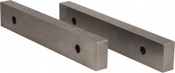 Value Collection - 12" Long x 2" High x 1" Thick, Tool Steel Parallel - Sold as Matched Pair - Top Tool & Supply