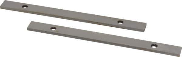 Value Collection - 6" Long x 1/2" High x 1/8" Thick, Tool Steel Parallel - 0.0002" Parallelism, Sold as Matched Pair - Top Tool & Supply