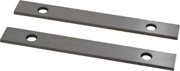 Value Collection - 6" Long x 3/4" High x 1/8" Thick, Tool Steel Parallel - 0.0002" Parallelism, Sold as Matched Pair - Top Tool & Supply