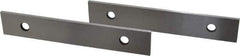 Value Collection - 6" Long x 1" High x 1/8" Thick, Tool Steel Parallel - 0.0002" Parallelism, Sold as Matched Pair - Top Tool & Supply