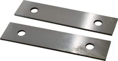 Value Collection - 6" Long x 1-3/8" High x 1/8" Thick, Tool Steel Parallel - 0.0002" Parallelism, Sold as Matched Pair - Top Tool & Supply