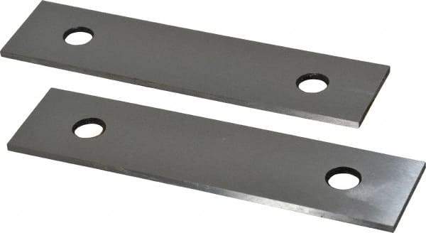 Value Collection - 6" Long x 1-1/2" High x 1/8" Thick, Tool Steel Parallel - 0.0002" Parallelism, Sold as Matched Pair - Top Tool & Supply