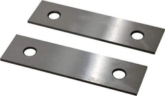 Value Collection - 6" Long x 1-5/8" High x 1/8" Thick, Tool Steel Parallel - 0.0002" Parallelism, Sold as Matched Pair - Top Tool & Supply