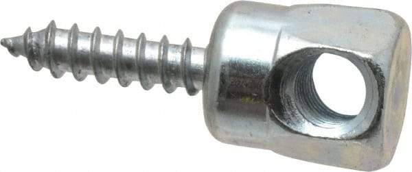 ITW Buildex - 3/8" Zinc-Plated Steel Horizontal (Cross Drilled) Mount Threaded Rod Anchor - 3/8" Diam x 1" Long, 670 Lb Ultimate Pullout, For Use with Wood - Top Tool & Supply