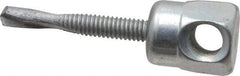 ITW Buildex - 3/8" Zinc-Plated Steel Horizontal (Cross Drilled) Mount Threaded Rod Anchor - 5/8" Diam x 1-1/2" Long, 970 Lb Ultimate Pullout, For Use with Steel - Top Tool & Supply