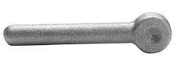 Gibraltar - External Male Thread, Stainless Steel, Eye Hole Head, Rod End - 3/8" Shank Diam, 6" Hole Center to End, Grade 316 - Top Tool & Supply