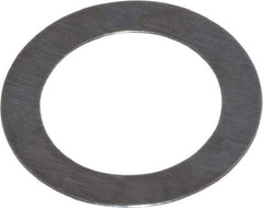 Precision Brand - 0.005" Thick, 3/8" Inside x 0.557" OD, Shortening Shim - 3/8" Screw, 1095 Spring Steel - Top Tool & Supply