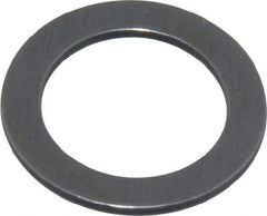 Precision Brand - 0.032" Thick, 3/8" Inside x 0.557" OD, Shortening Shim - 3/8" Screw, 1075 Spring Steel - Top Tool & Supply