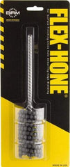 Brush Research Mfg. - 15/16" to 1-3/8" Bore Diam, 80 Grit, Boron Carbide Flexible Hone - Medium, 8" OAL - Top Tool & Supply