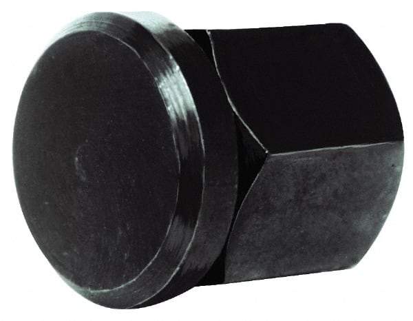 Gibraltar - 5/8-11, Black Oxide Finish, Steel Swivel Hex Nut - 7/8" Pad, 3/4" Wide x 27/32" High x 7/16" Deep - Top Tool & Supply