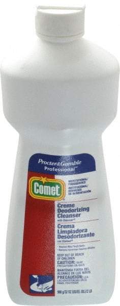 Comet USA LLC - 32 oz Bottle Liquid Bathroom Cleaner - Bleach Scent, Disinfectant, General Purpose Cleaner - Top Tool & Supply