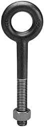 Gibraltar - 2,100 Lb Capacity, Steel, 1/2 Thread, Lifting Eye Bolt - Partially Threaded, 4-1/2" Shank, 2" Thread Length, No Shoulder - Top Tool & Supply