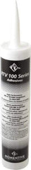 Momentive Performance Materials - 10.1 oz Tube Clear RTV Silicone Joint Sealant - 400°F Max Operating Temp, 20 min Tack Free Dry Time, 24 hr Full Cure Time, Series RTV100 - Top Tool & Supply