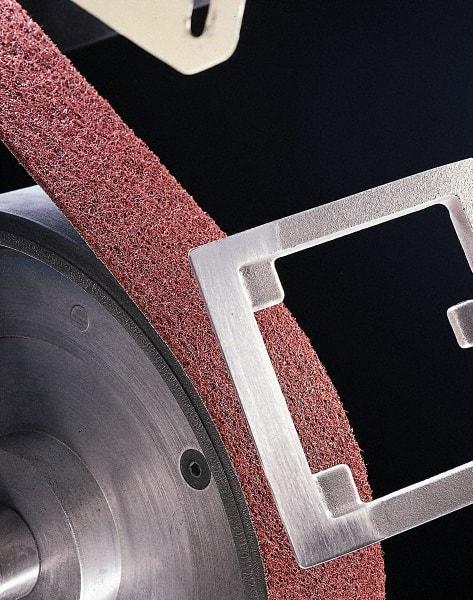 3M - 2" Wide x 60" OAL, Aluminum Oxide Abrasive Belt - Aluminum Oxide, Coarse, Nonwoven, Series SC-BL - Top Tool & Supply