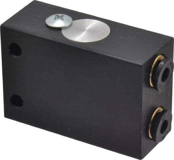 Mead - 0.11 CV Rate & 100 Max psi Binary Air Valve - Alternating Outputs - Top Tool & Supply