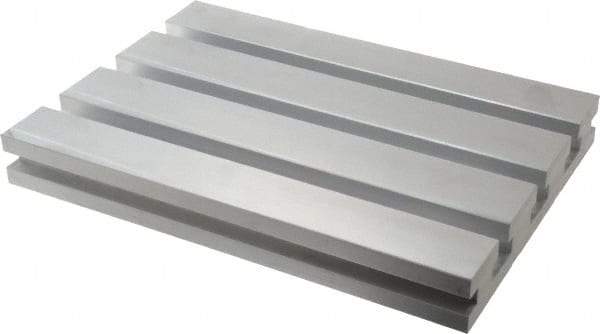 Mitee-Bite - 330.2mm Long x 228.6mm Wide x 37.6mm High Aluminum Fixture Plate - 12.7mm Plate Thickness - Top Tool & Supply