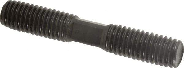 Value Collection - 7/8-9 5" OAL Fully Threaded Stud - Steel, Uncoated, 5" Long Thread Length - Top Tool & Supply