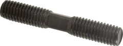 Value Collection - 1-8 5-1/2" OAL Fully Threaded Stud - Steel, Uncoated, 5-1/2" Long Thread Length - Top Tool & Supply