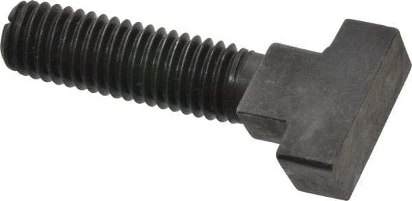 Gibraltar - 1/2-13, 1-1/2" Thread Length, 5/8" Slot Width, Black Oxide, Steel Rotary T Slot Bolt - 2" Length Under Head, Grade 5, 1-1/8" Head Width x 11/32" Head Height - Top Tool & Supply