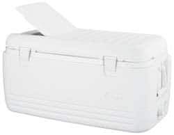 Igloo - 100 Qt Ice Chest - Plastic, White - Top Tool & Supply