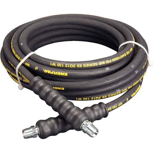 Enerpac - Hydraulic Pump Hose Inside Diameter (Inch): 0.25 Hose Length (Feet): 30.00 - Top Tool & Supply